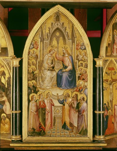 The Coronation of the Virgin, and Other Scenes, 1367 by Giusto di Giovanni de Menabuoi